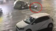 揚州年輕夫妻暴雨中觸電身亡 孩子目睹悲劇