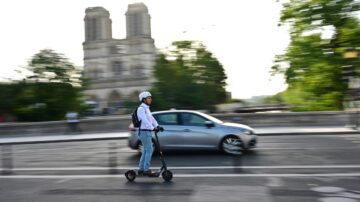 存安全隱患 巴黎告別共享電動滑板車