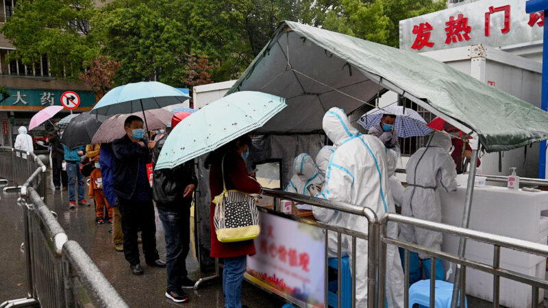 中國多地爆三陽 民眾開始戴口罩