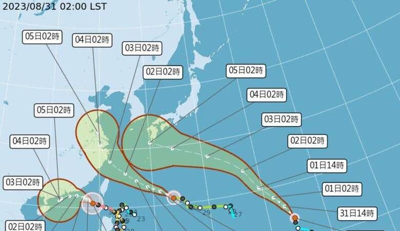 蘇拉陸警解除 海葵颱風週末最接近台灣