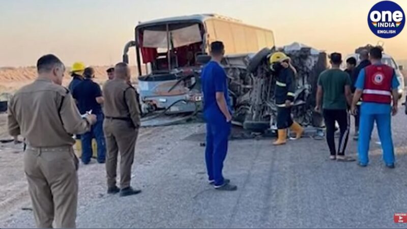 伊拉克小巴士相撞 造成18死15伤 死者多为伊朗朝圣客