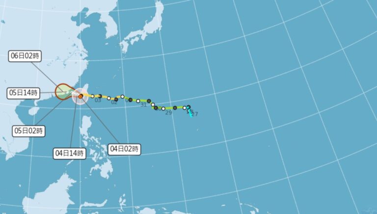 海葵減弱二度登陸 台估今晚深夜脫離暴風圈