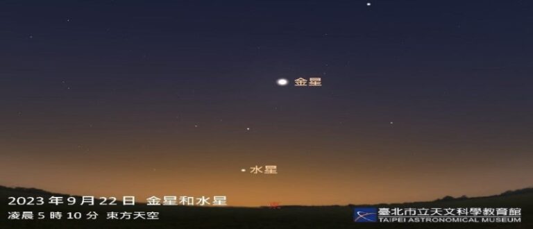 9月天象接連登場 水星、金星、海王星觀賞好時機