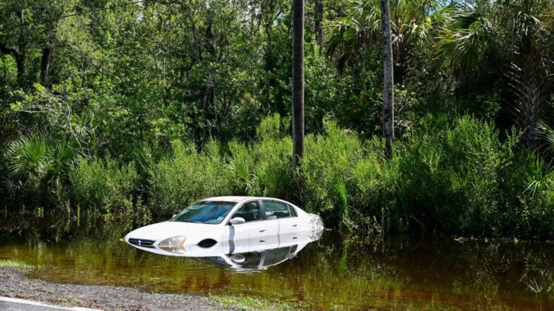 佛州洪灾警示：接触海水的电动汽车恐自燃