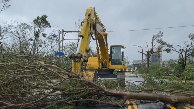 「海葵」登陸台東 狂風驟雨逾70人傷