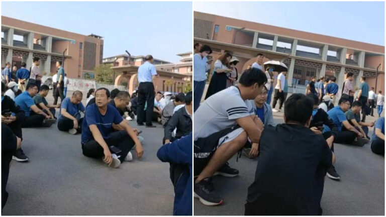 傳洛陽兩高中欠薪數月 教師罷課靜坐（視頻）