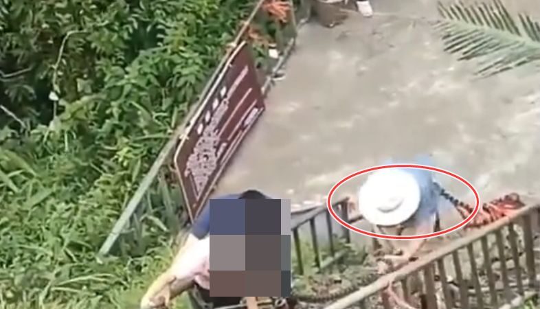 70岁游客海南景区翻越护栏跳崖身亡