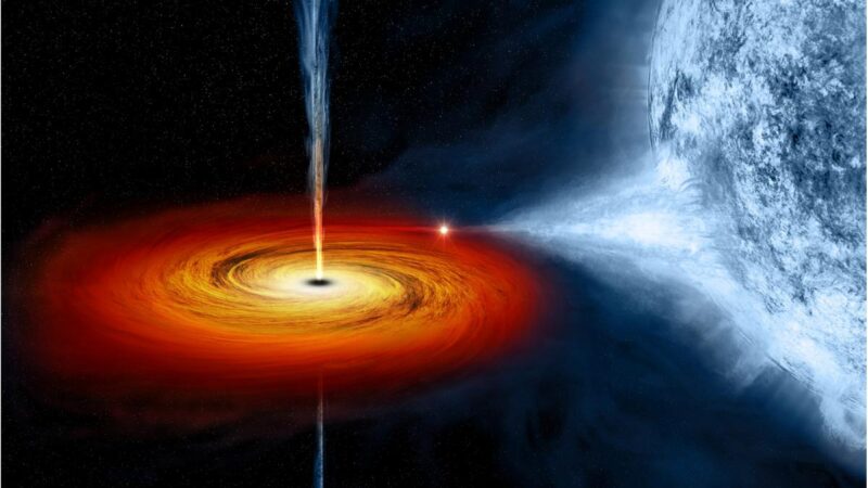 超大质量黑洞把恒星当零食 逐日吞噬