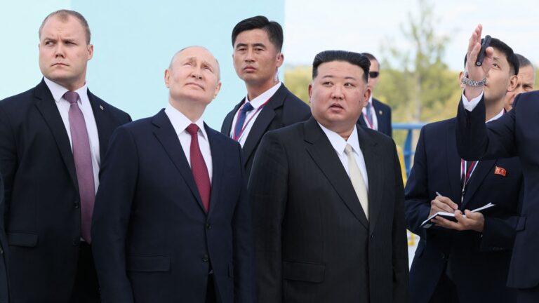 普京金正恩在航天發射場會面 朝鮮又發射導彈
