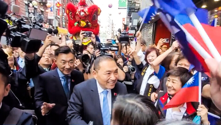 侯友宜訪美：延續孫中山理念 拜會中華公所