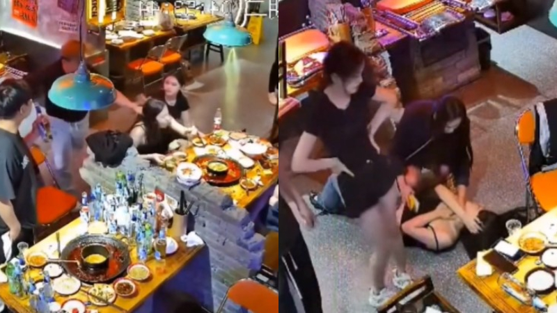 郑州再现唐山打人事件 女子遭男子搭讪殴打（视频）
