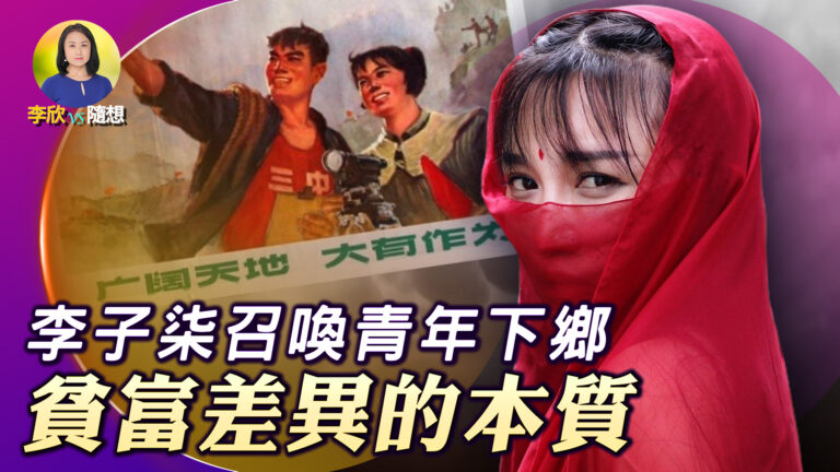 【李欣隨想】李子柒召喚青年下鄉 貧富差異的本質
