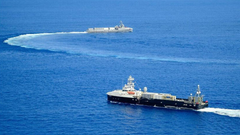 美軍無人艦艇抵日本 首訪西太平洋盟友