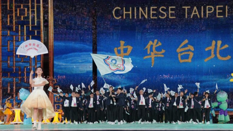 杭州亞運開幕 中華隊「T」排第36個國家進場