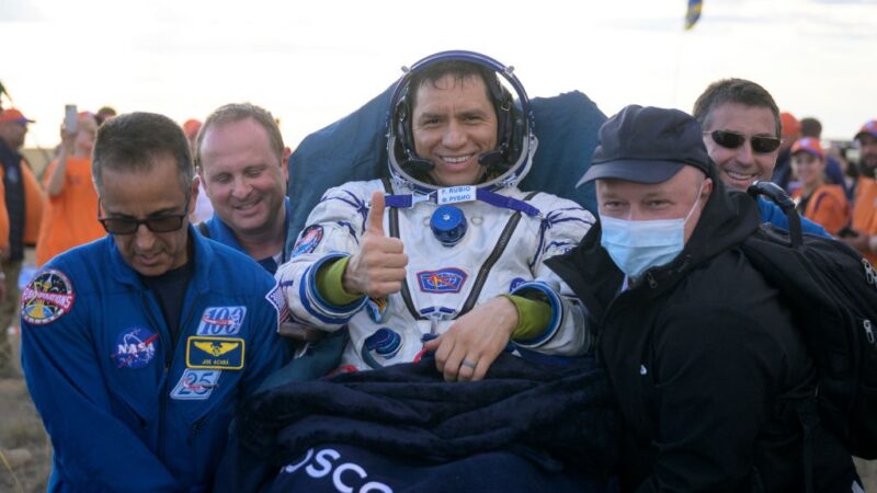 待在太空371天 美國太空人盧比歐返地球寫紀錄