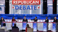 第2轮共和党辩论聚焦中国 川普缺席仍是赢家