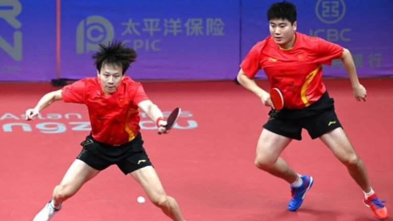 亞運會大爆冷 國乒男雙女雙折戟1/4決賽