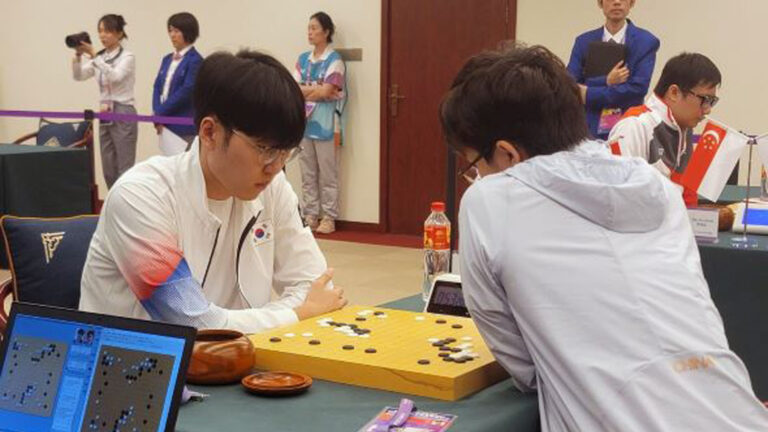 亞運圍棋男團預賽定座次 韓中台日四強晉級
