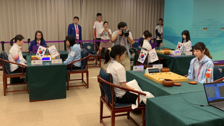亞運圍棋女團：韓中日港四隊晉級 台灣隊出局