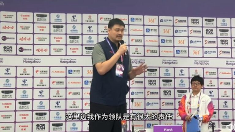 中國男籃無緣亞運決賽 姚明臉色鐵青忘了記者會