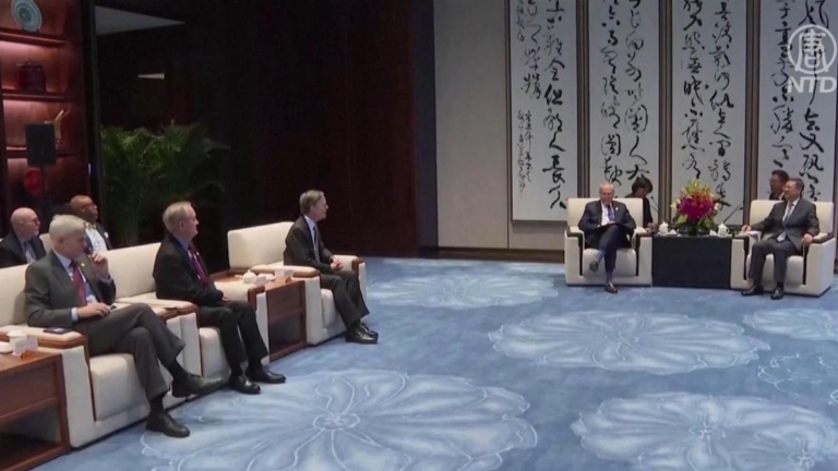美國國會訪問團抵上海 不尋求衝突 要公平競爭