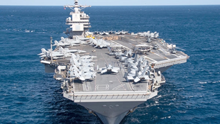 【更新】凱恩：「福特號」航母艦載機聯隊返美