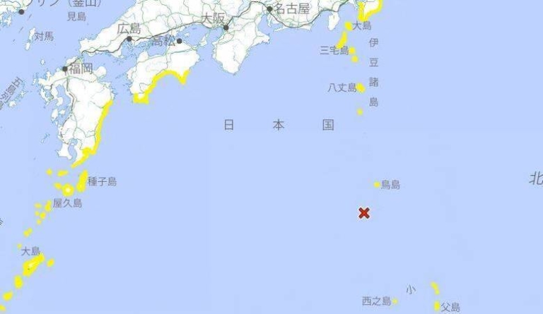 日本伊豆群島連環地震 規模最大5.4 海嘯警報發布