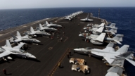 美第二艘航母上路 戰機起飛 特種部隊行動