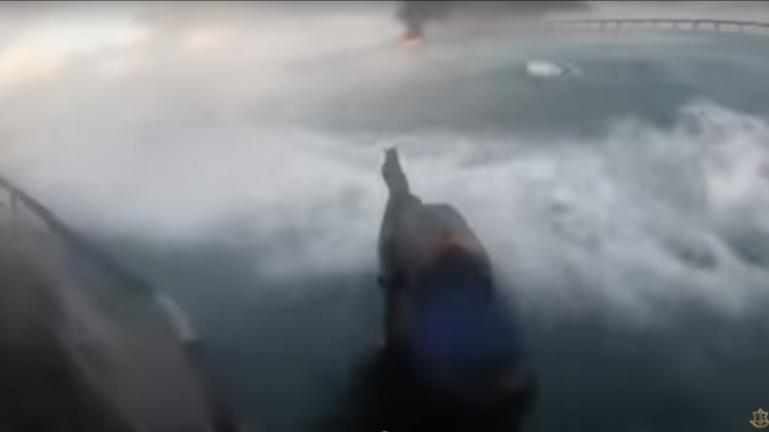 以色列消灭从海上入侵的哈马斯武装分子 画面曝光