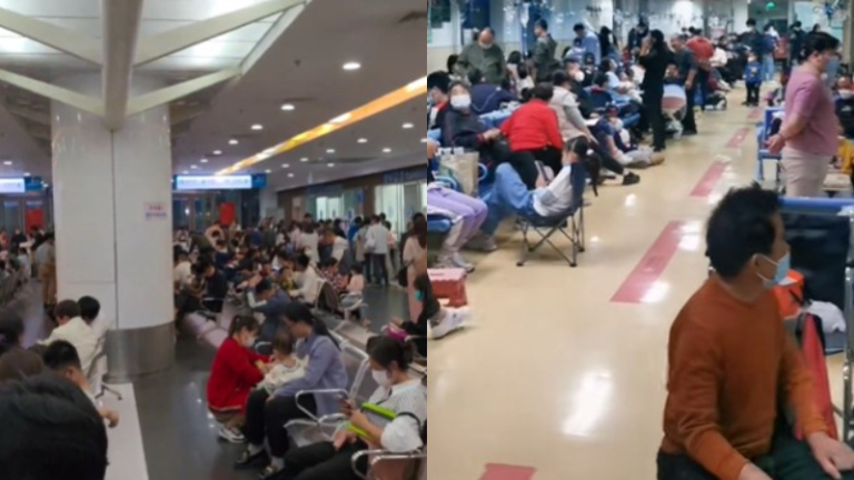 中國支原體肺炎人傳人 多地出現全家感染（視頻）