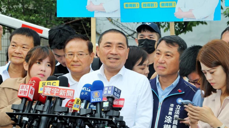 柯朱協議跨過侯友宜 侯：我是選戰重要主帥