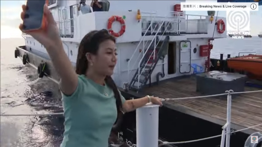 菲记者直击：中共海警船拦撞菲海巡艇