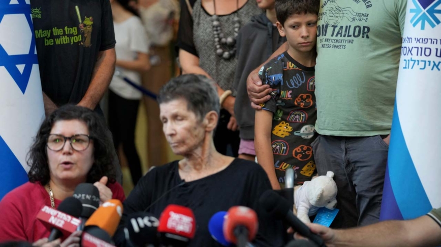 以色列獲釋人質發聲 陸媒的「翻譯」與衆不同