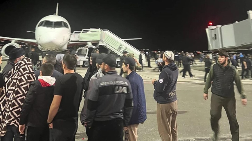 找以色列人 抗議者硬闖達吉斯坦首府機場 俄令撤查