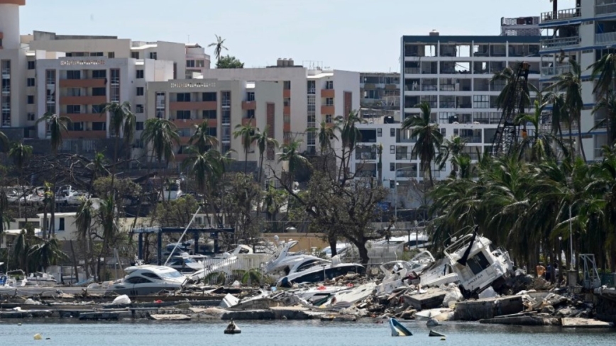 5级飓风欧蒂斯重创墨西哥 死亡失踪逼近百人