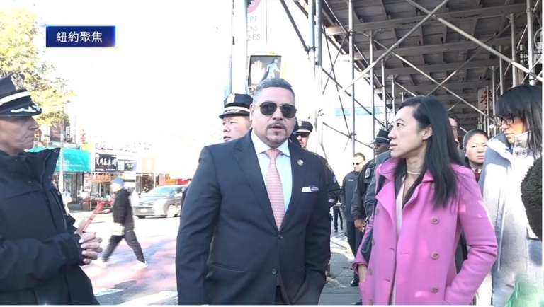【紐約聚焦】紐約市警察局長訪法拉盛 市議員辦健康研討會
