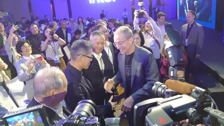 Intel CEO來台 讚宏碁.華碩 董座喊話AI無處不在