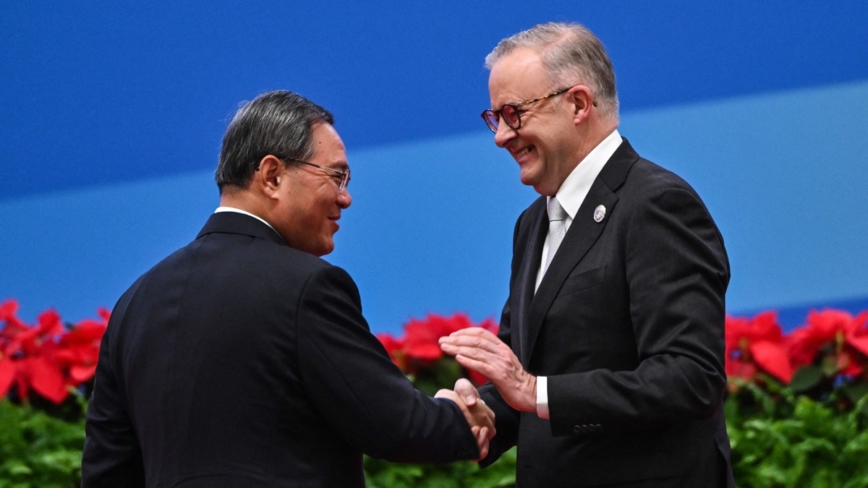 澳洲总理会见李强 影子外长警告勿轻信北京