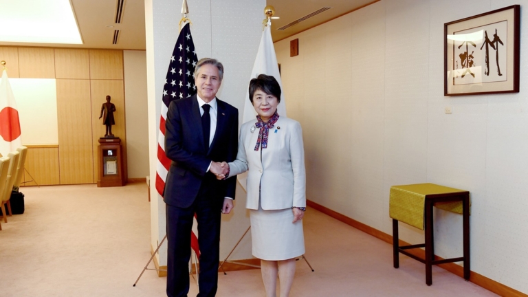 布林肯赴日參加G7會議 仍聚焦印太安全