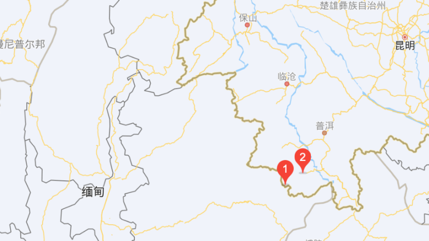 缅甸、中国边境地区5.9级地震 云南震感强烈