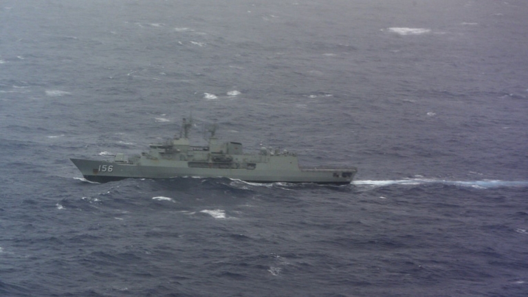 中共軍艦逼近澳洲潛水員致受傷 遭批不安全不專業