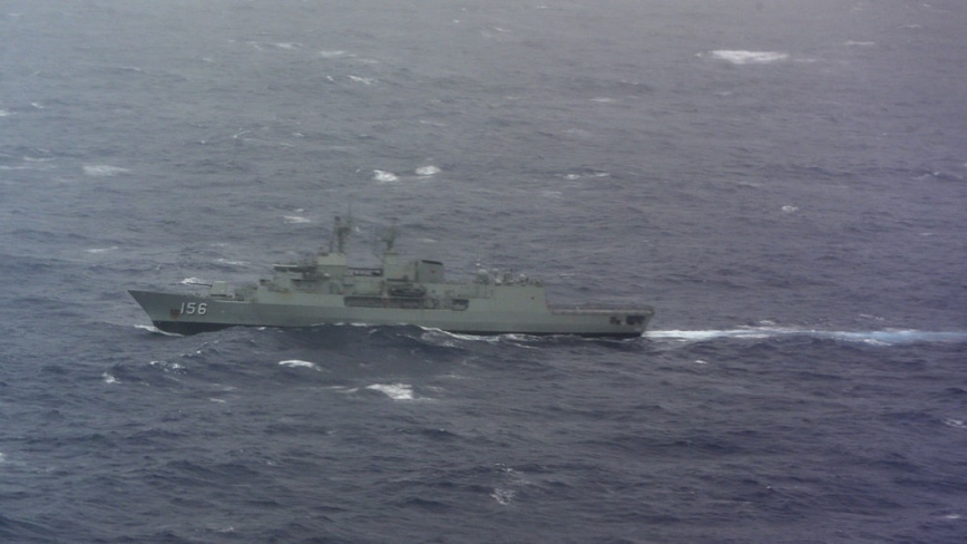 中共軍艦逼近澳洲潛水員致受傷 遭批不安全不專業
