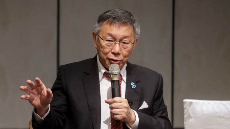 台灣大選「藍白合」再卡殼 柯文哲誓言「拚戰到底」
