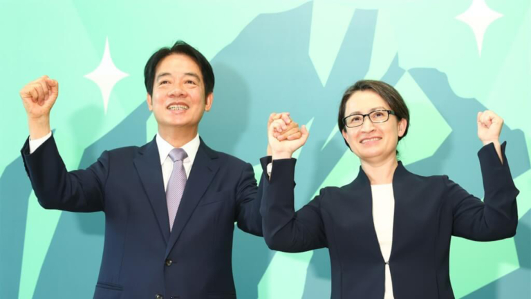 台灣總統大選 賴清德確定蕭美琴為副手