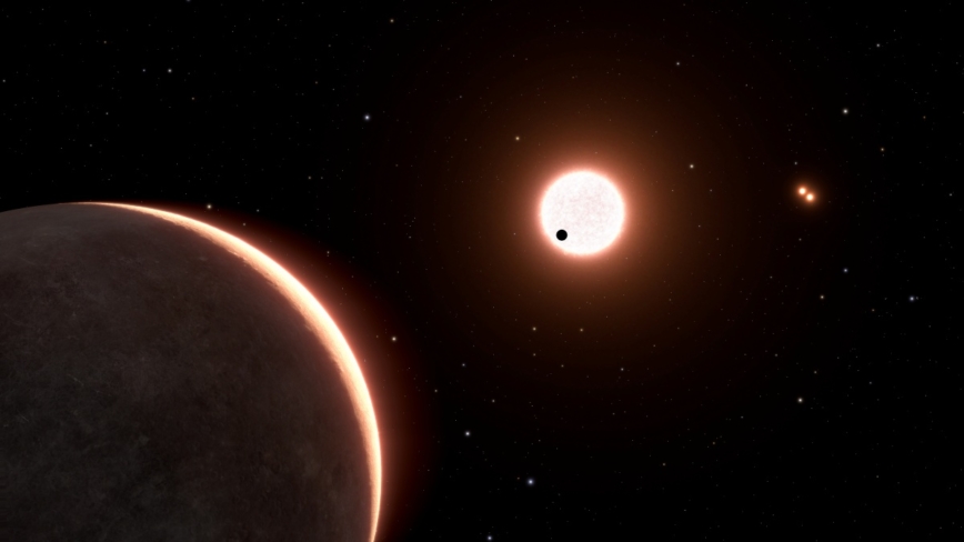 哈伯望遠鏡發現一顆系外行星 距地球僅22光年