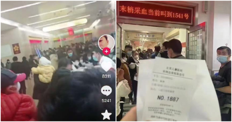 京津疫情大爆發？傳天津兒童醫院急診掛到三千號