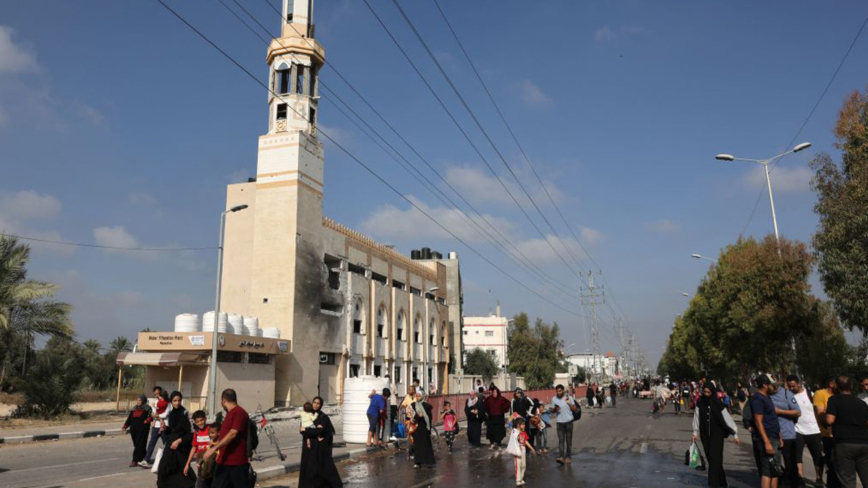 无孔不入 哈马斯火箭弹实验室藏身加沙清真寺