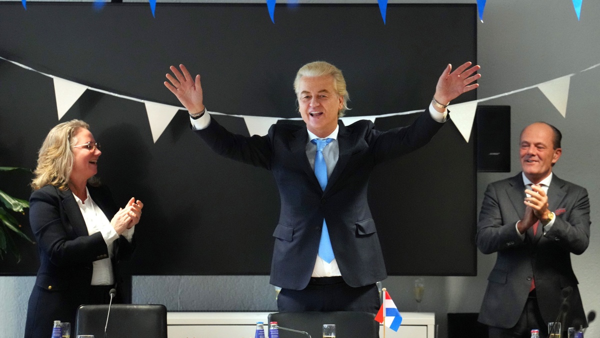 荷兰大选尘埃落定荷版“川普”威尔德斯获胜| 右翼政府| 吕特政党| 荷兰自由党领袖| 新唐人电视台