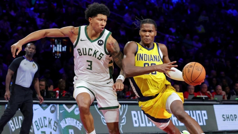 NBA哈利伯頓27分 助步行者勝雄鹿(組圖)