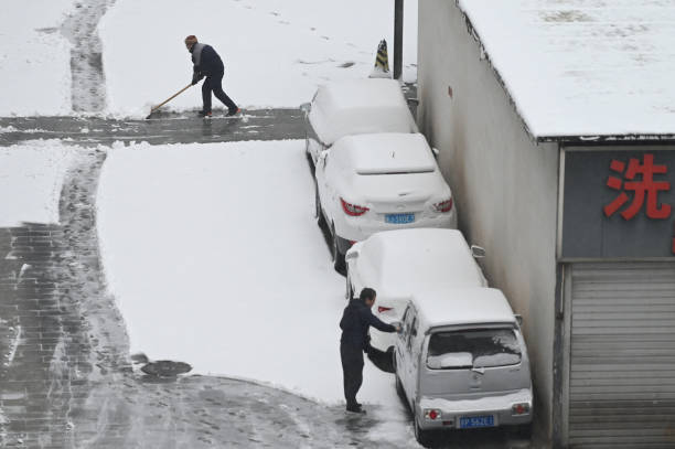 組圖：北京暴雪 中小學停課 多景區關閉